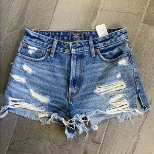 Abercrombie High Waist Cut Offs